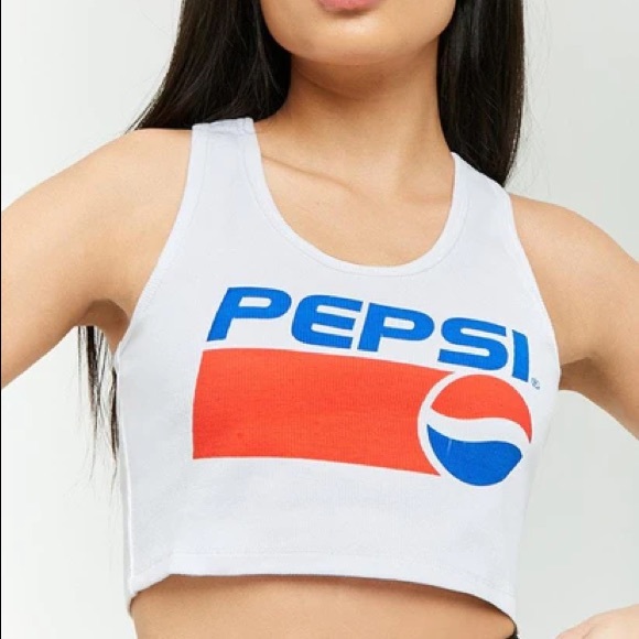 Forever 21 Tops - Forever 21 Pepsi Crop Top
